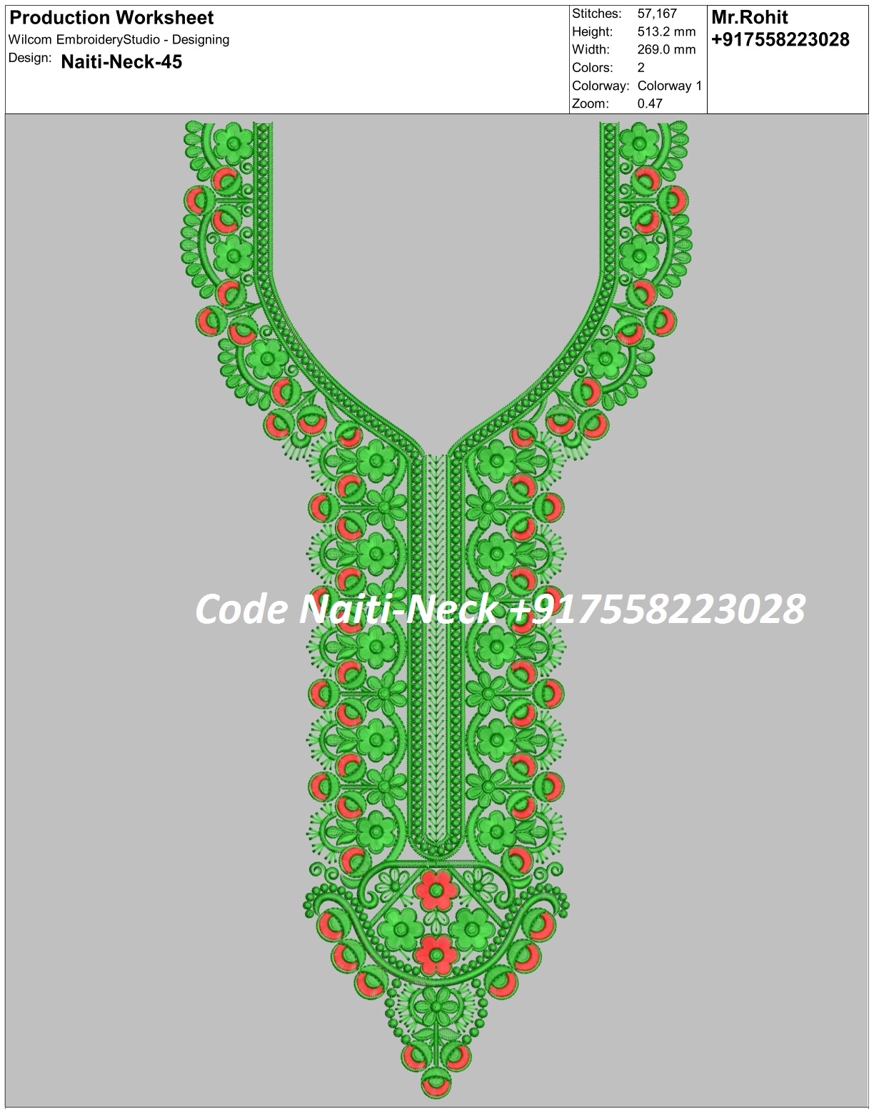 Naiti Neck 45