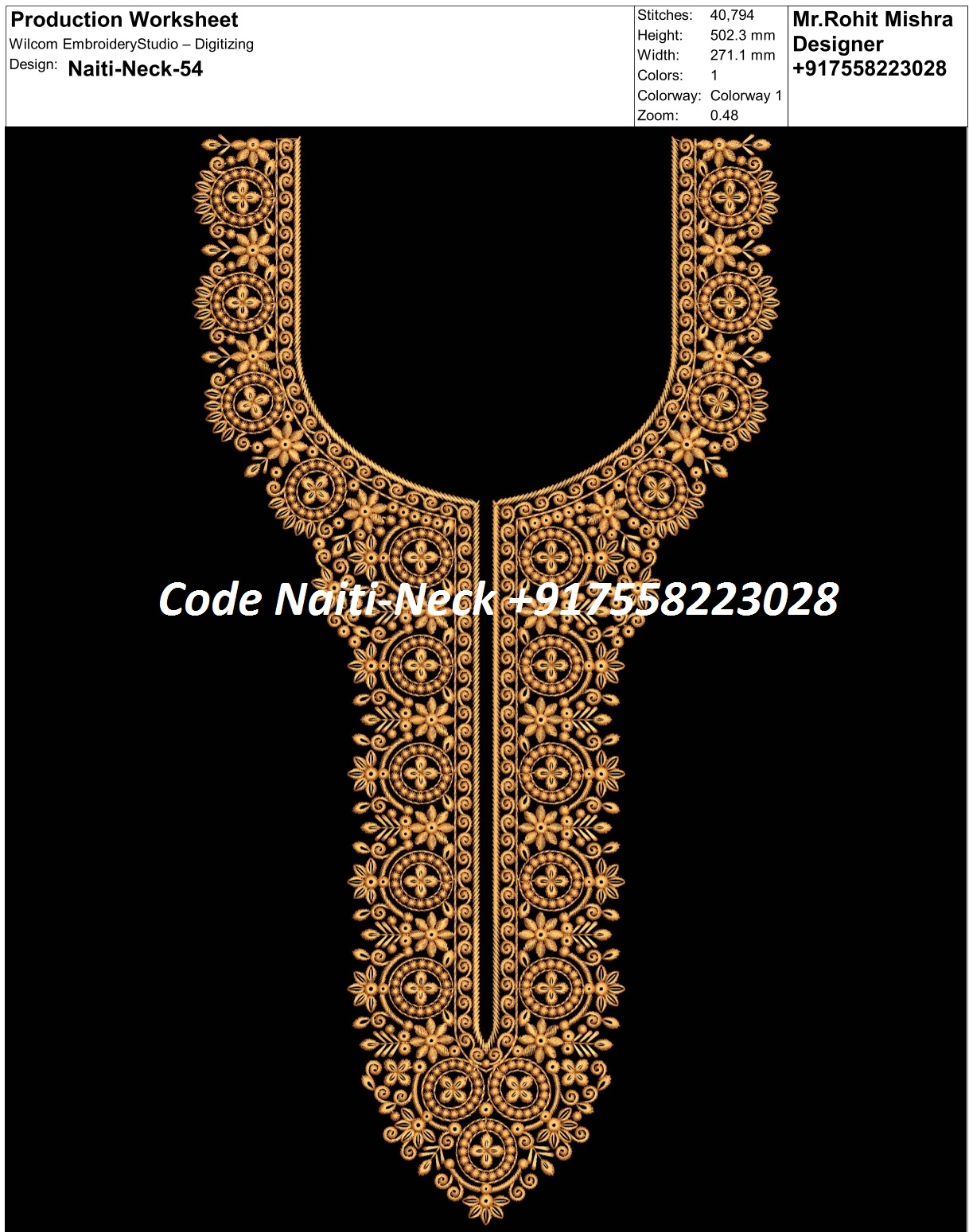 Naiti Neck 54