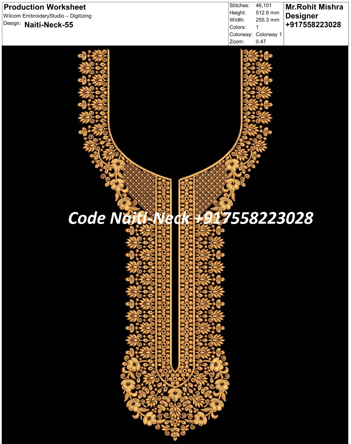 Naiti Neck 55