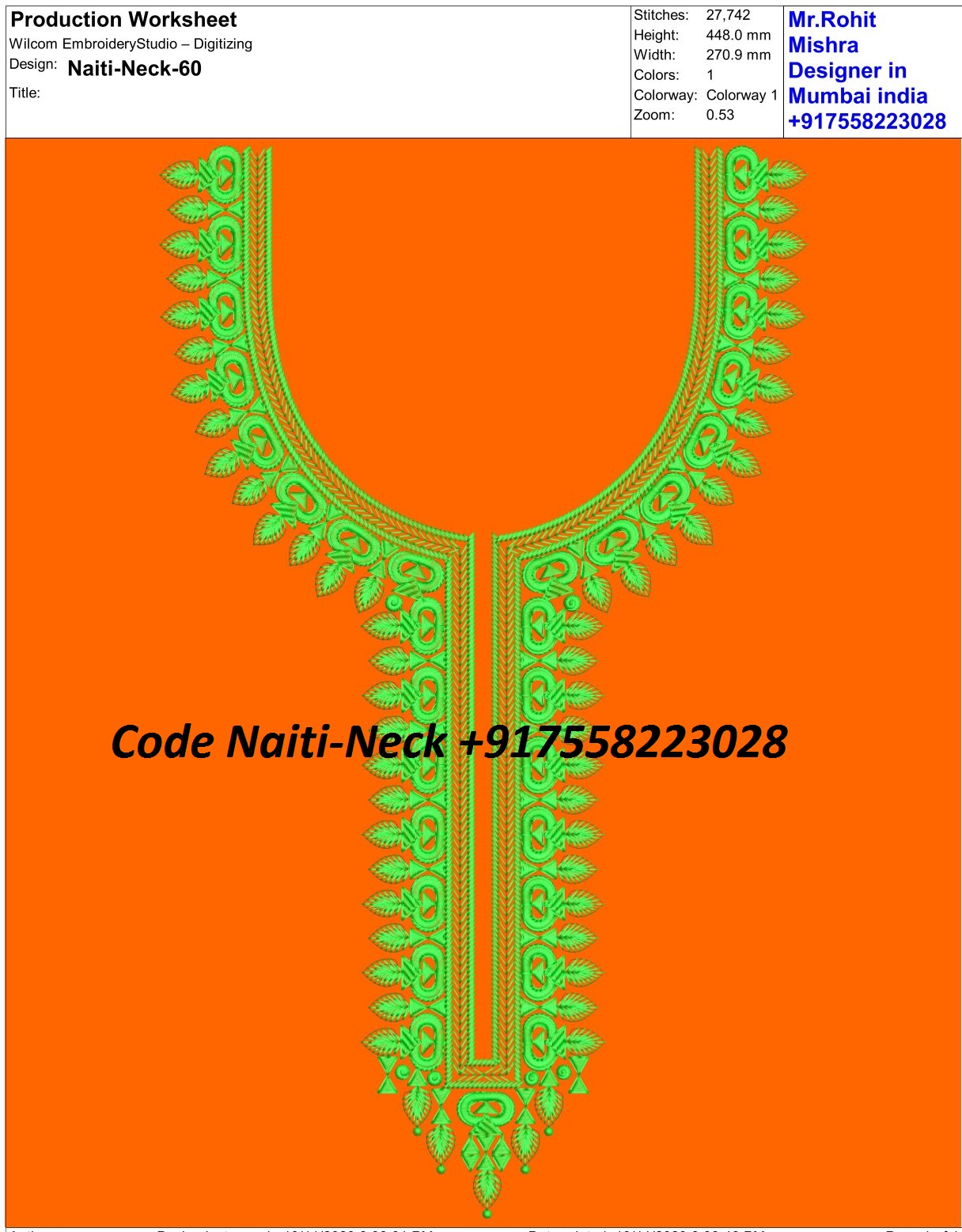 Naiti Neck 60