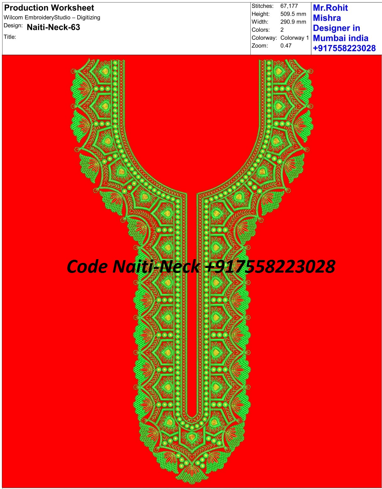 Naiti Neck 63