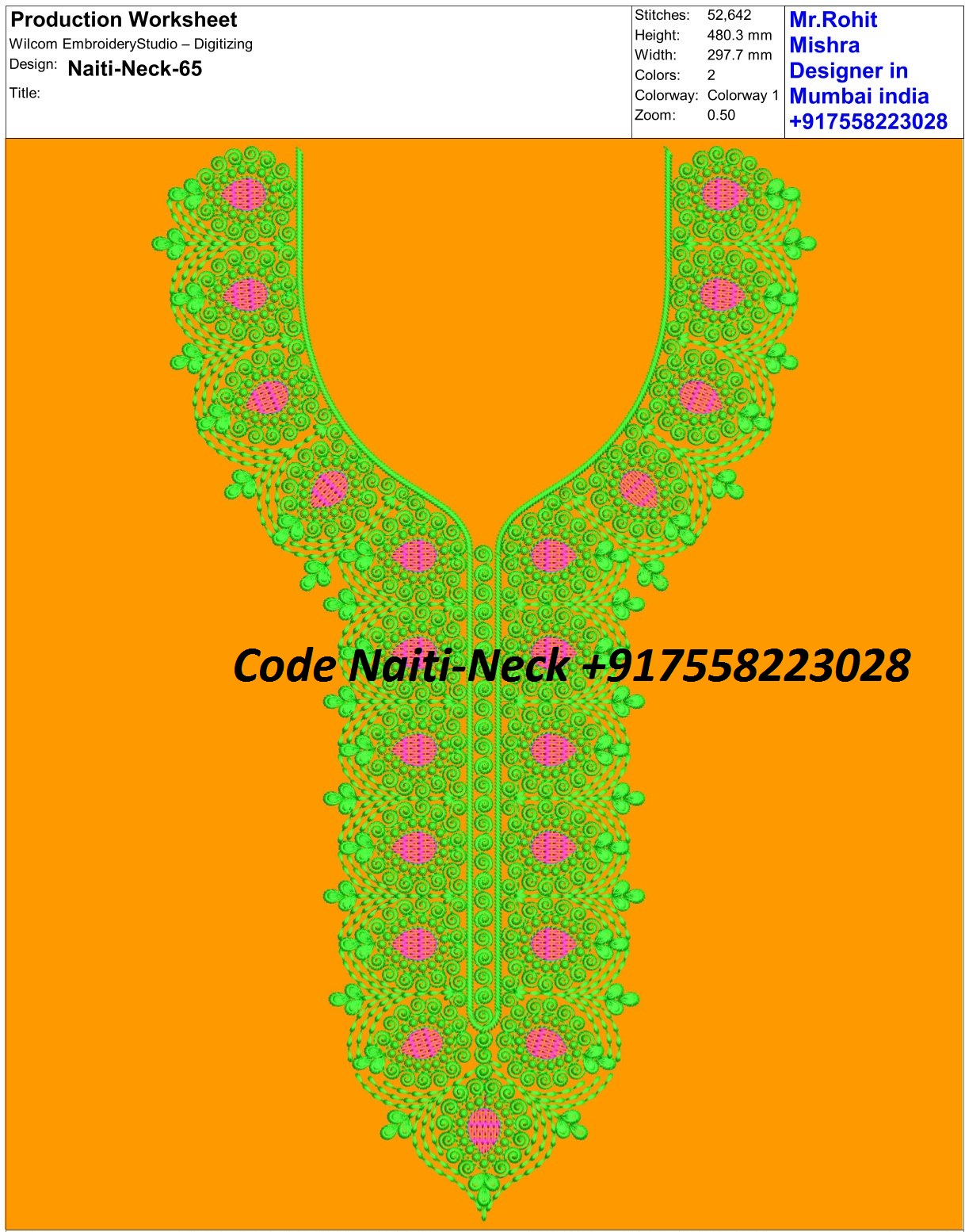 Naiti Neck 65