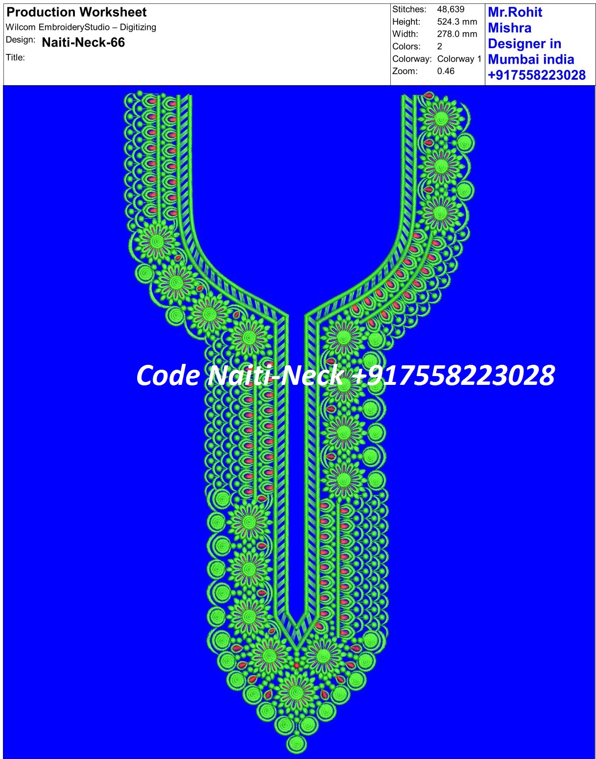 Naiti Neck 66