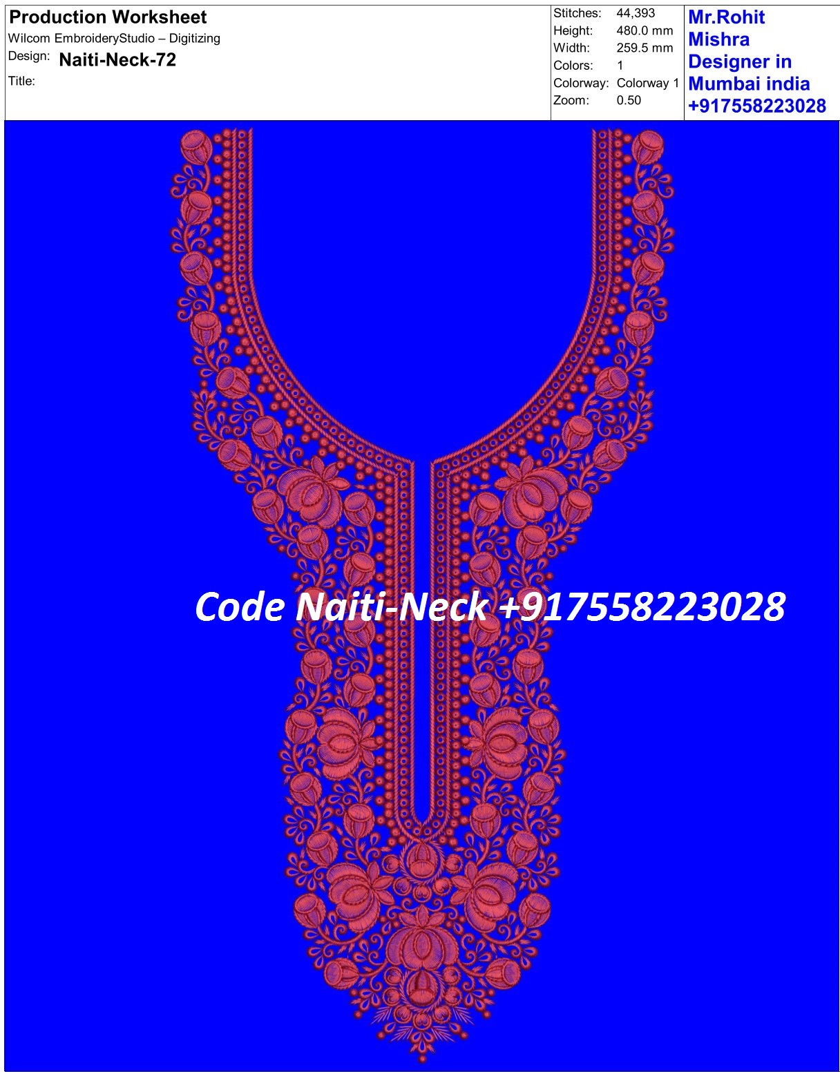 Naiti Neck 72