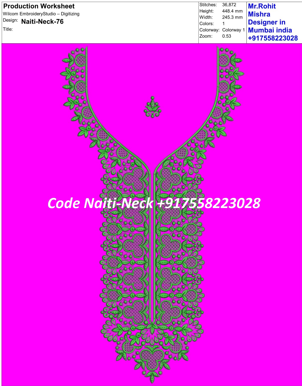 Naiti Neck 76