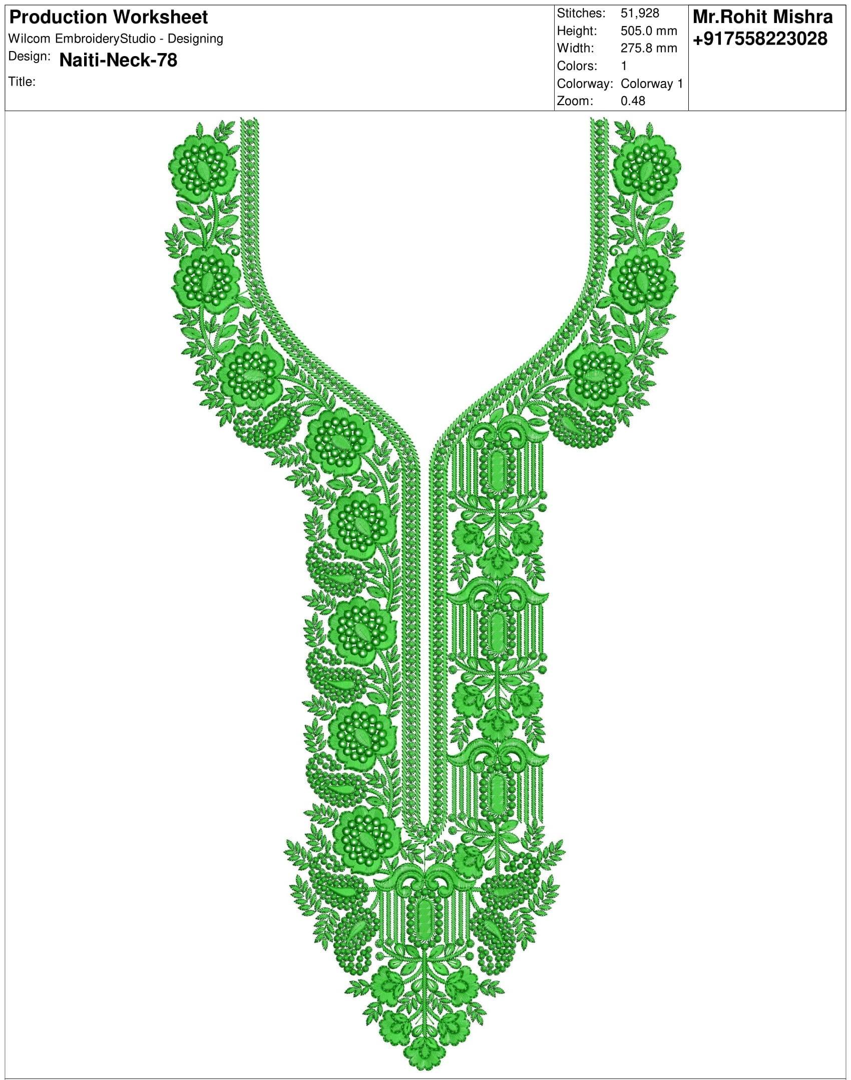Naiti Neck 78