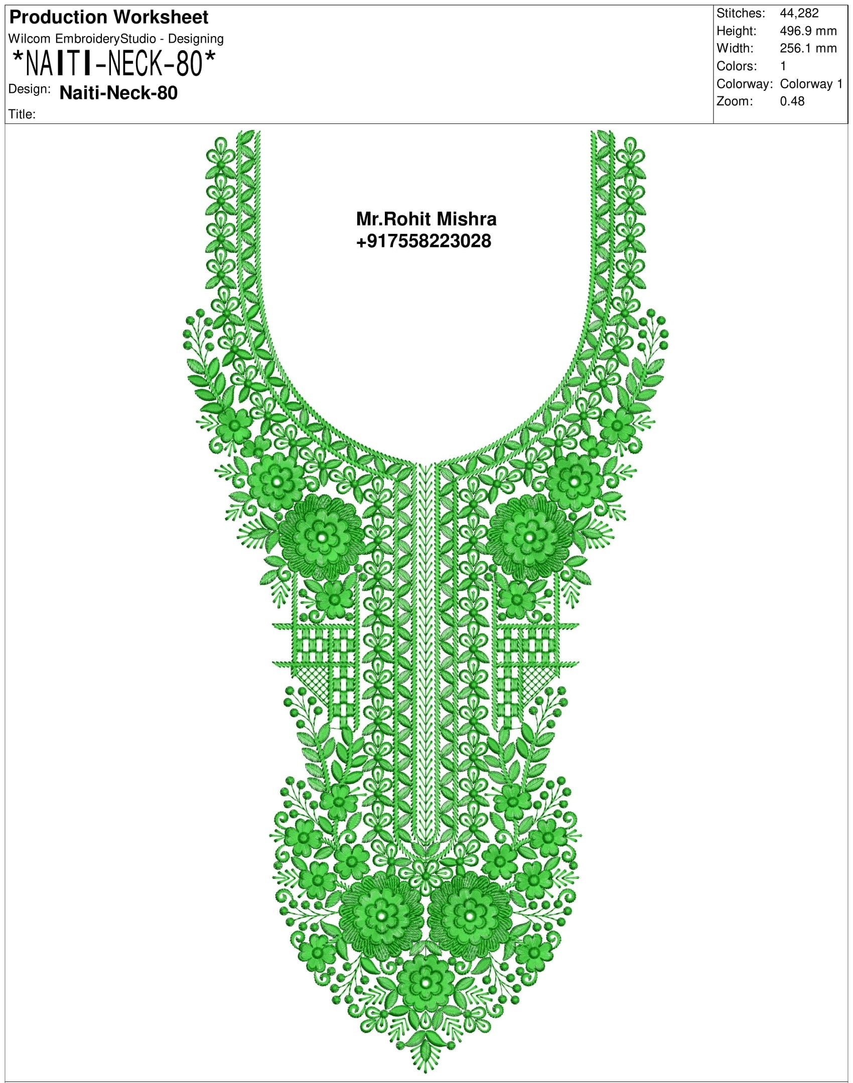 Naiti Neck 80