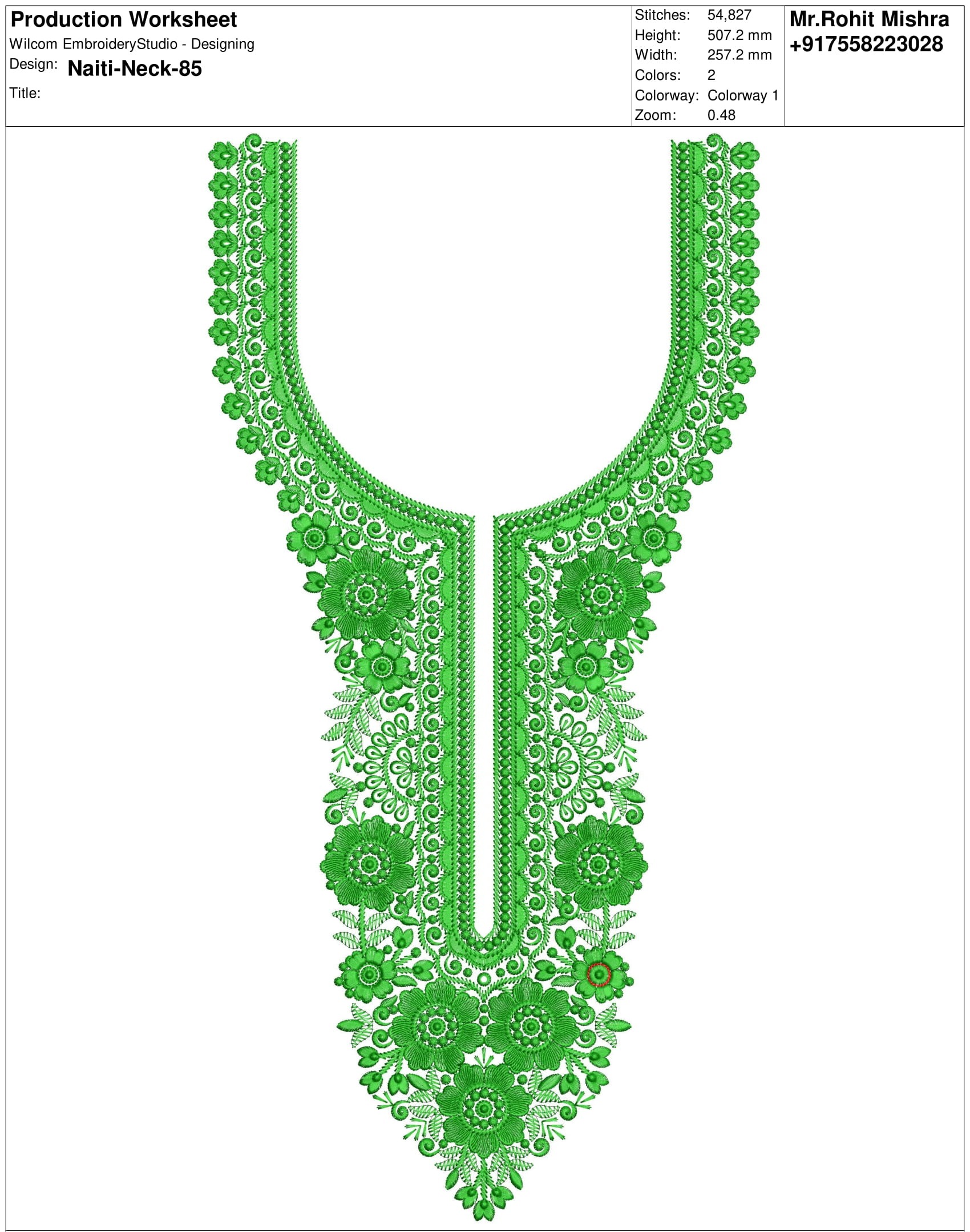 Naiti Neck 85