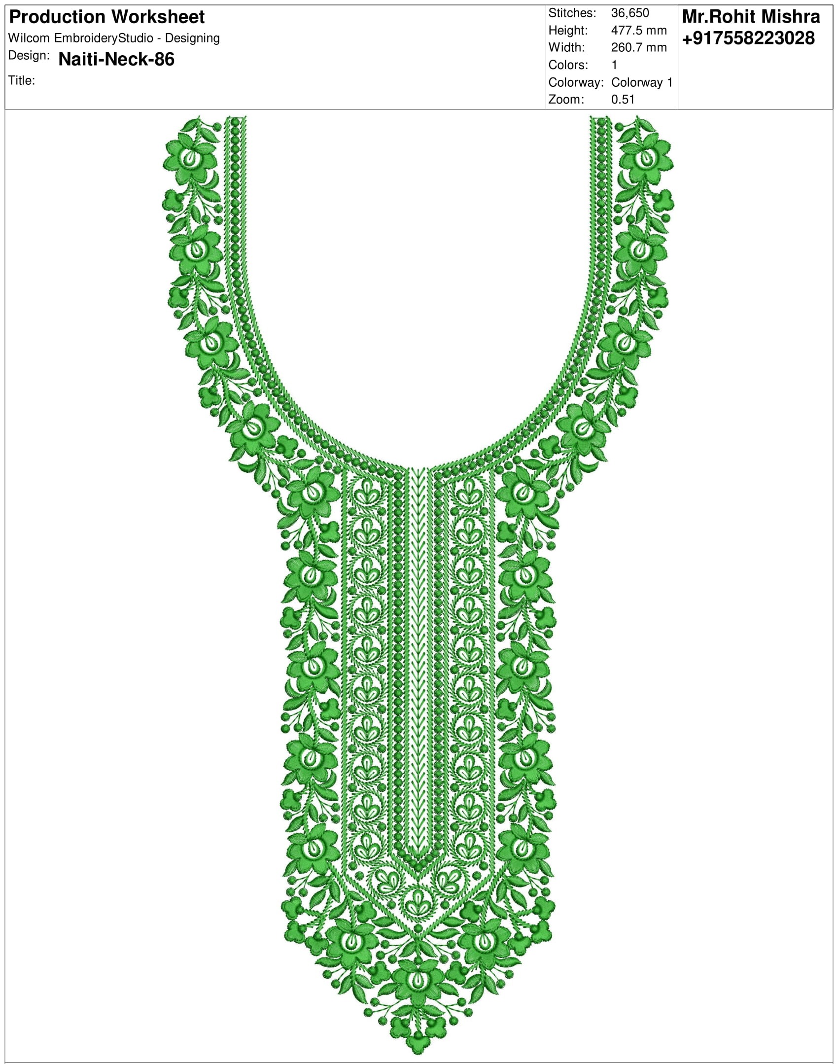 Naiti Neck 86