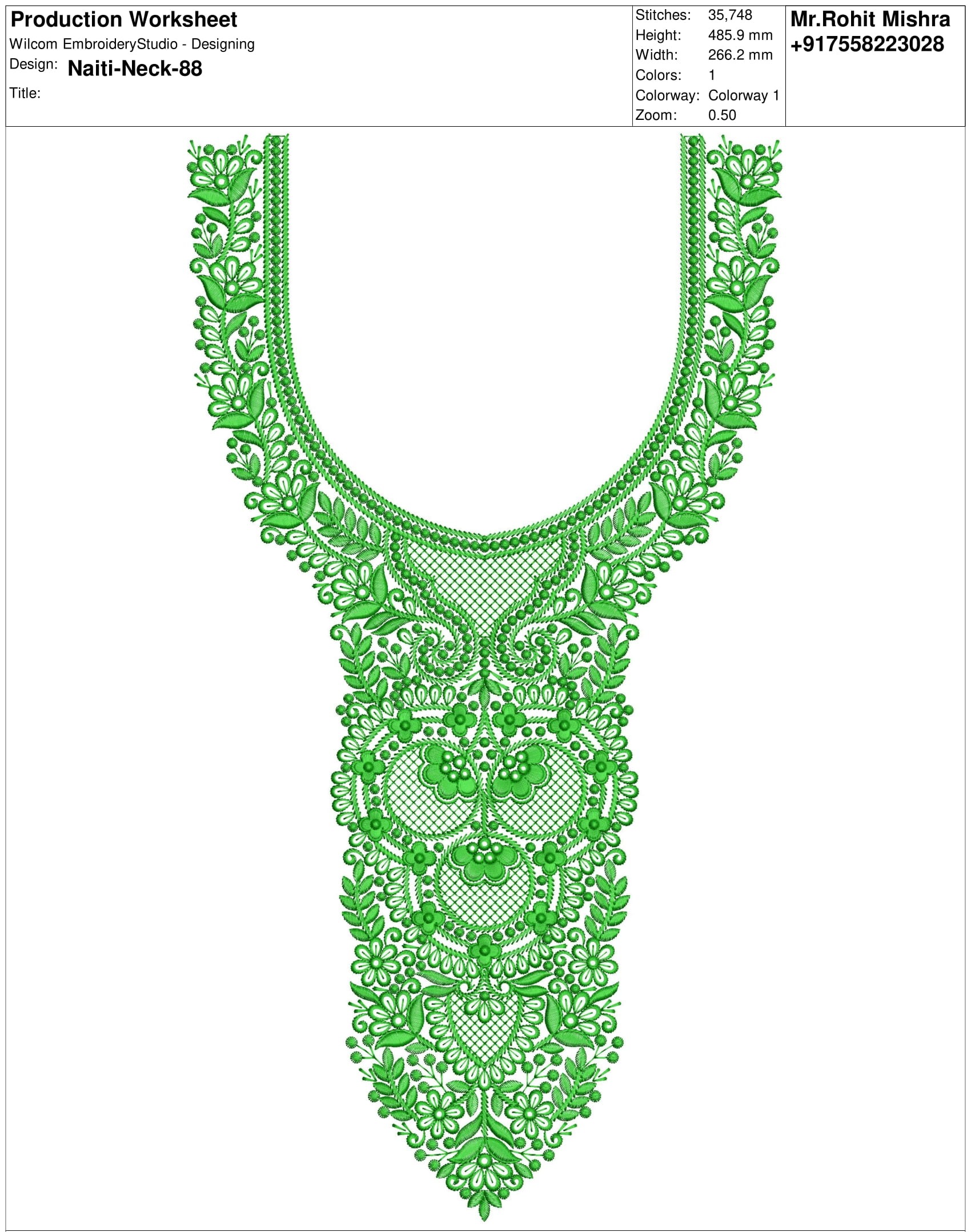 Naiti Neck 88
