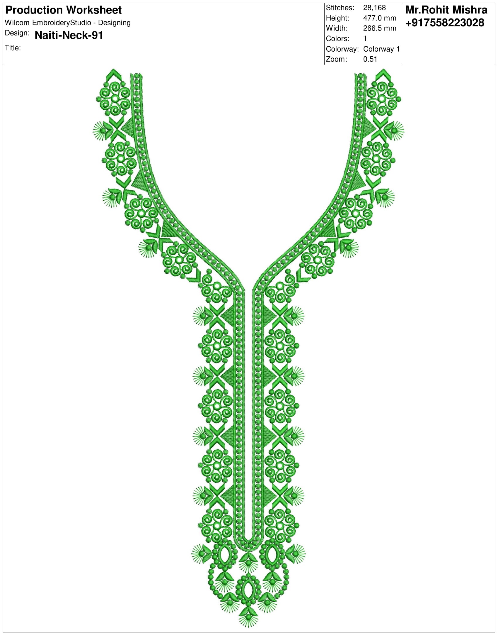 Naiti Neck 91
