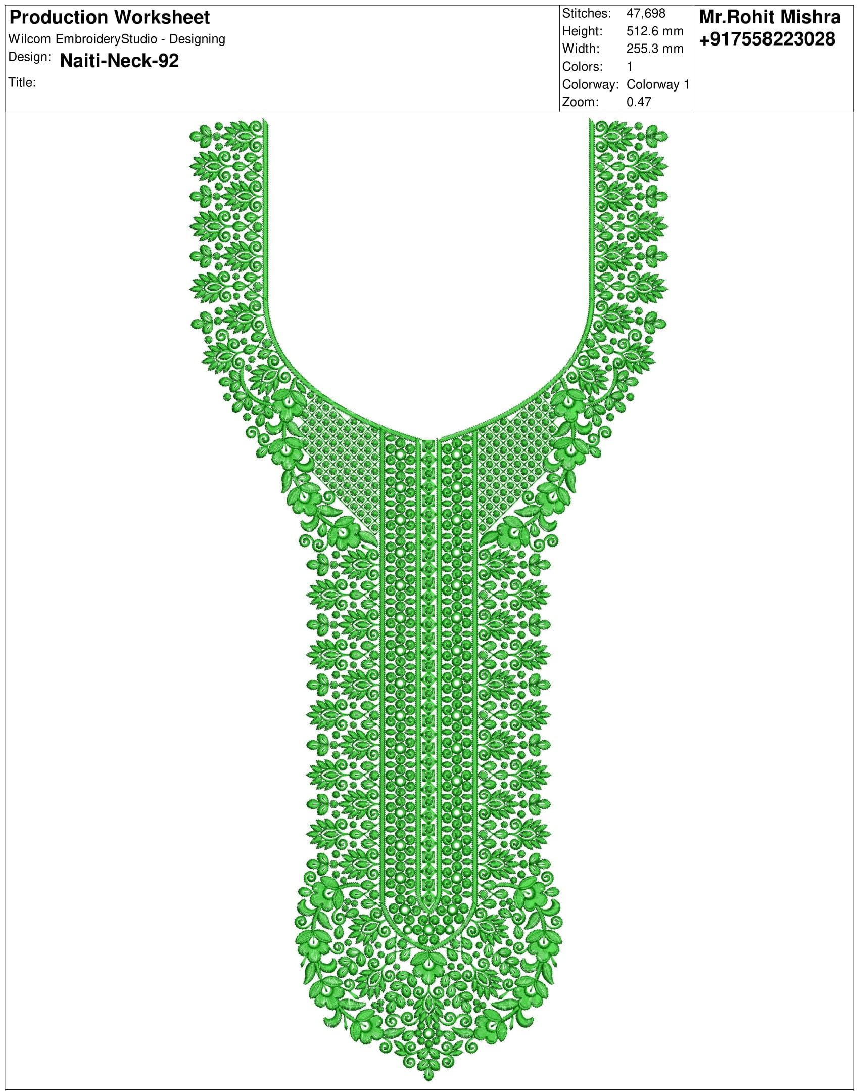 Naiti Neck 92